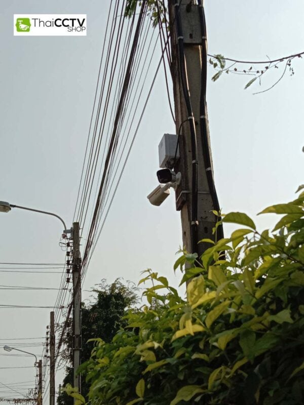 w114705 ติดตั้งกล้องวงจรปิด 11 ตัว หมู่บ้านเปี่ยมสุข รัตนาธิเบศร์ นนทบุรี N-092