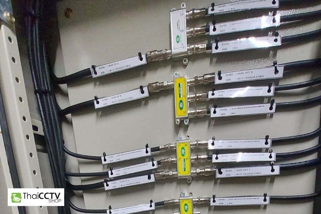 Matv Line Extender งานติดตั้งระบบ Digital TV คอนโด The Line พหลโยธิน พาร์ค